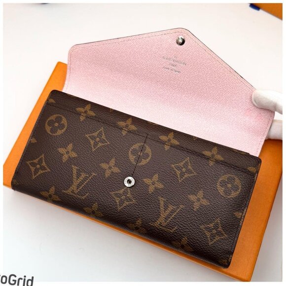 Authentic Louis Vuitton Monogram Epi Marie-Lou Long Wallet Rose Clair Pink - Picture 6 of 12